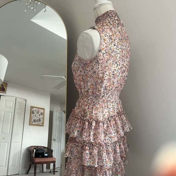 Floral Ruffle Dress - Picture 4 of 9